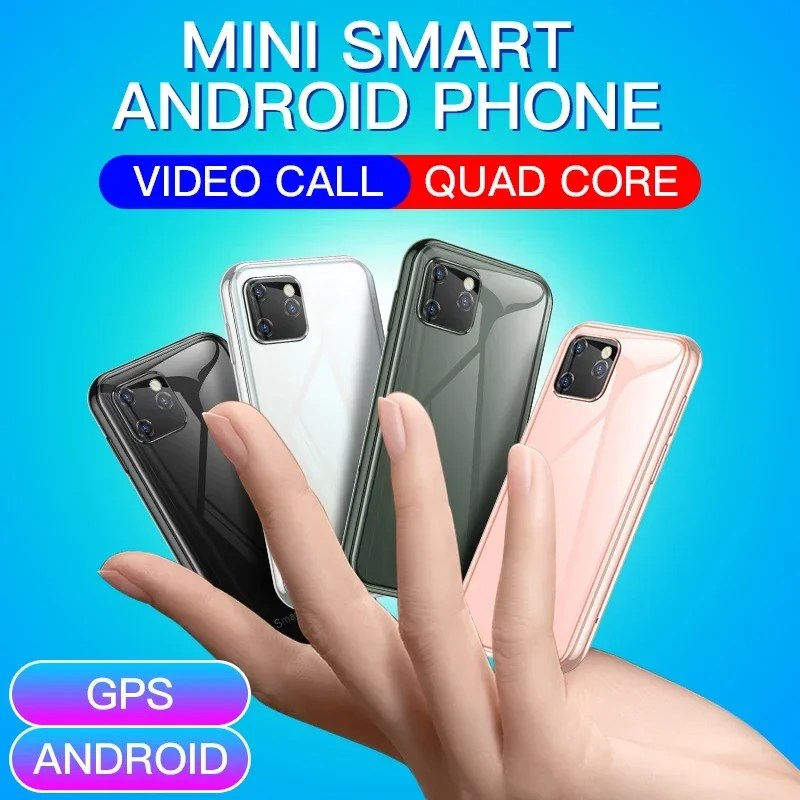 XS11 3G Mini Android SmartPhone 2.5 inç WIFI GPS RAM 1GB ROM 8GB dört çekirdekli Google oyun Facebook Whatsapp cep telefonu 64GB yeni - Görsel 1