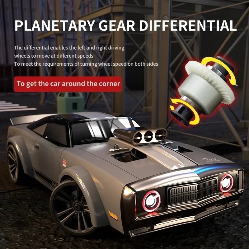 Yeni Scy-16303 Rc araba 35km/saat Rc araba 4wd Led ışık ile 1:16 uzaktan kumanda kas arabalar yüksek hızlı sürüklenme yarış araç oyuncak hediyeler - Görsel 3