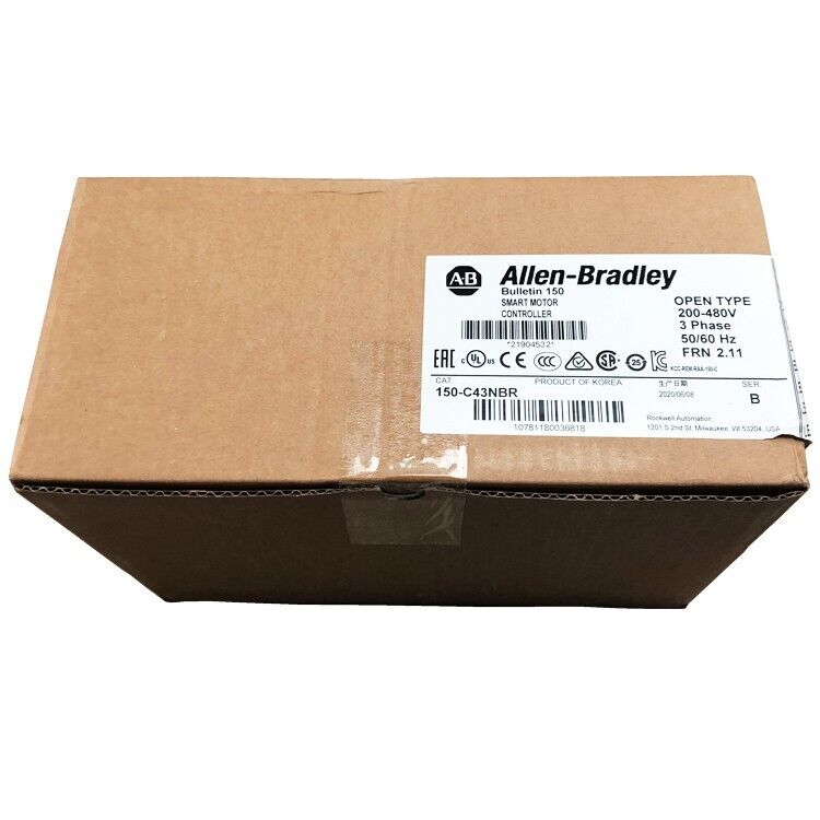 AB 150-C43NBR SMC-3 43A Smart Motor Controller 150C43NBR New Original US Stock - Görsel 2