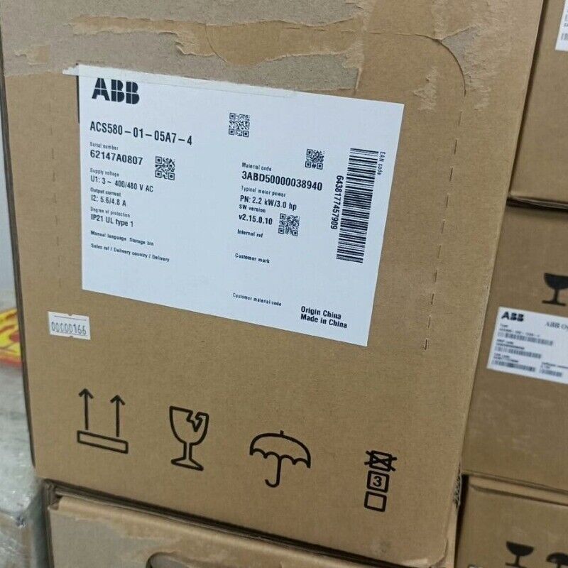 New ACS580-01-05A7-4 ABB Frequency Converter ACS580-01-05A7-4 Fast Shipping 1pcs - Görsel 10