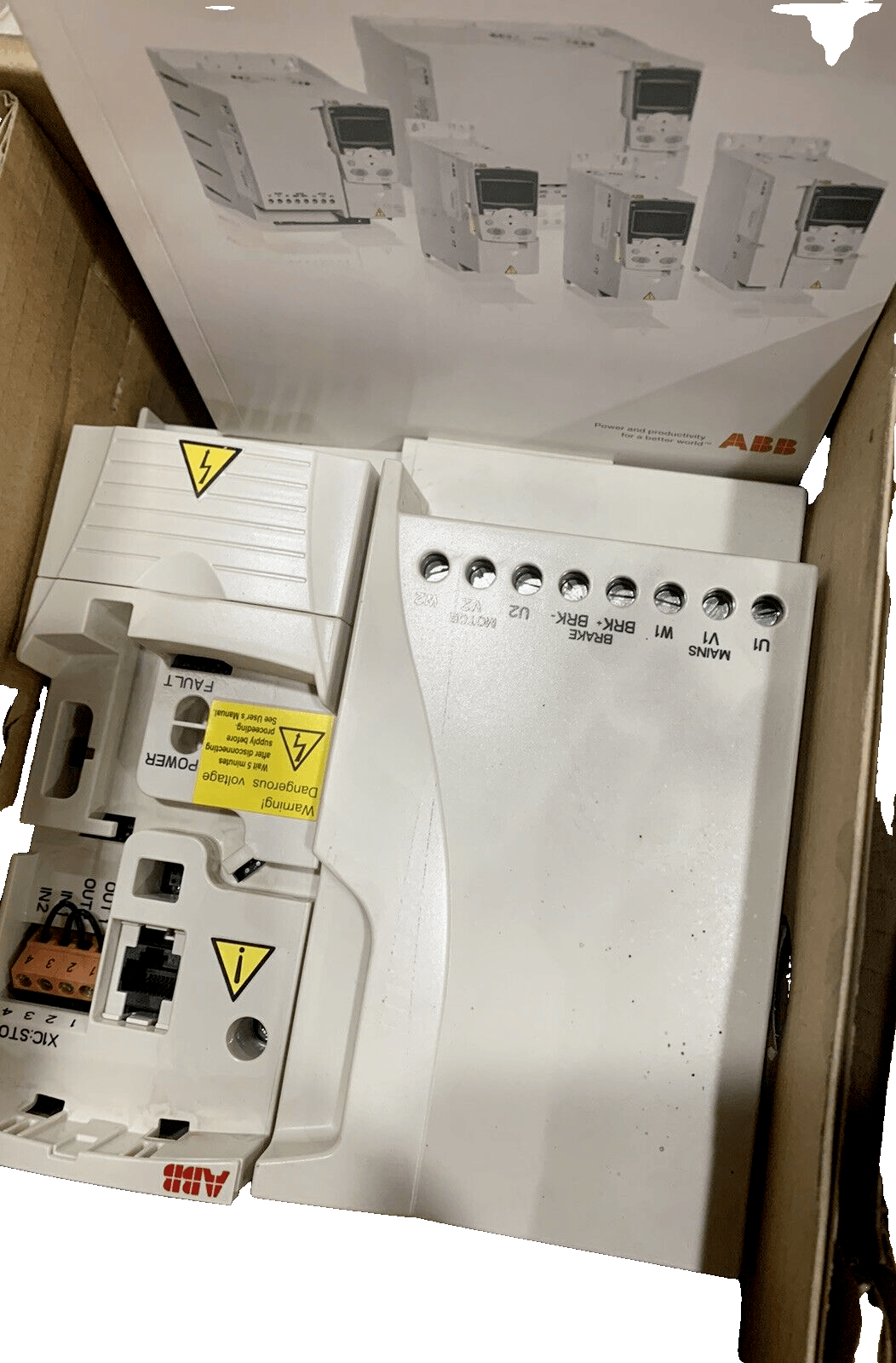 ABB ACS355-03U-15A6-4 DRIVE ACS35503U15A64 NEW IN BOX - Görsel 2