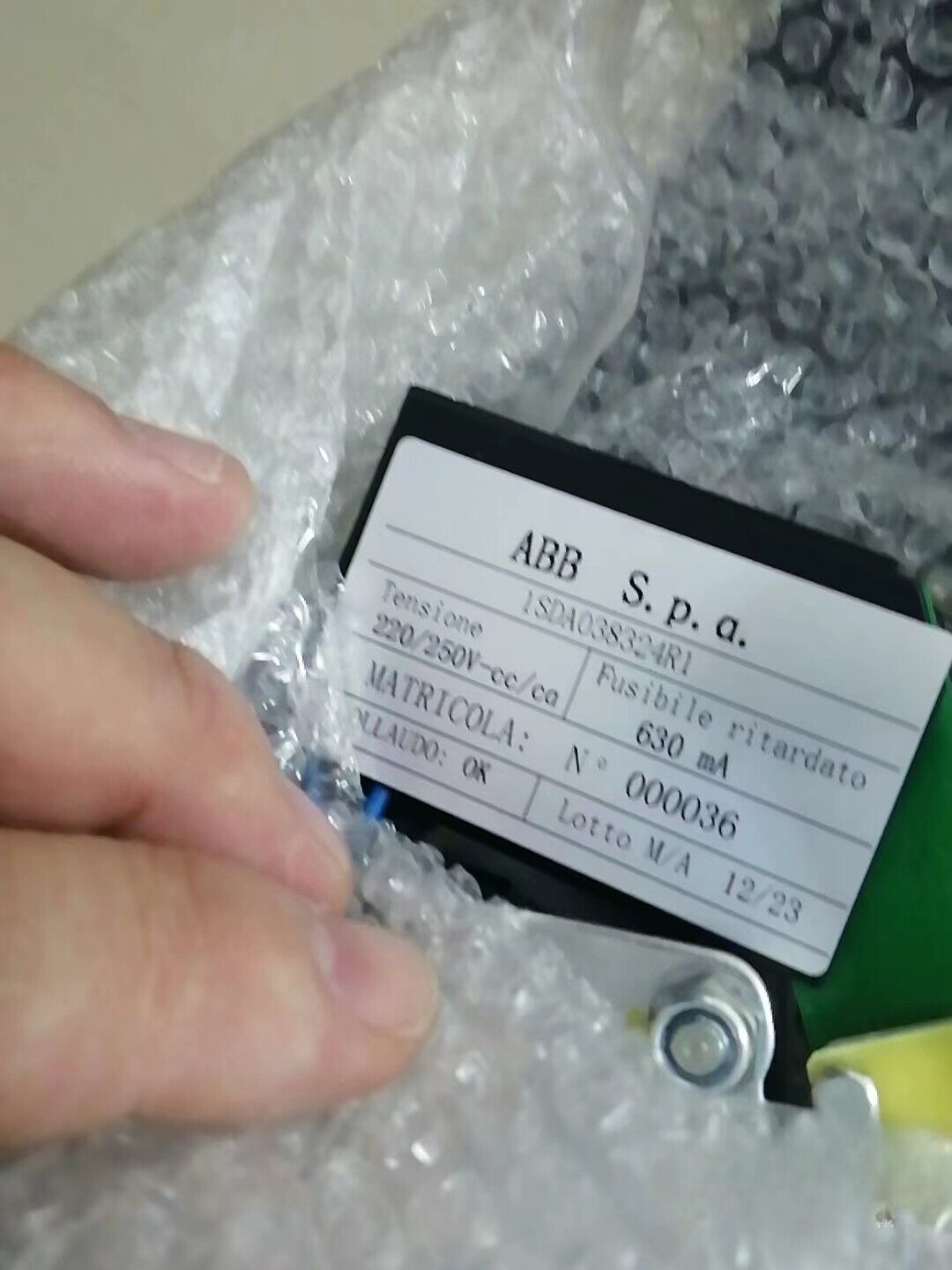 1SDA038324R1 ABB Spring Energy Storage Motor SACE New - Görsel 5