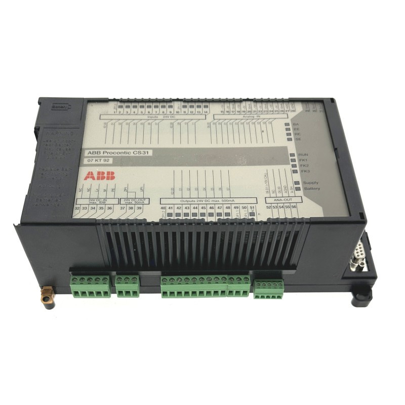 ABB Procontic CS31 - 07KT92D  - ANALOG INPUT UNIT - GJR5250500R0202 - Görsel 1