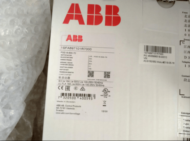 1PC New ABB PSE18-600-70 1SFA897101R7000 Soft Starter Expedited Shipping  / - Görsel 1