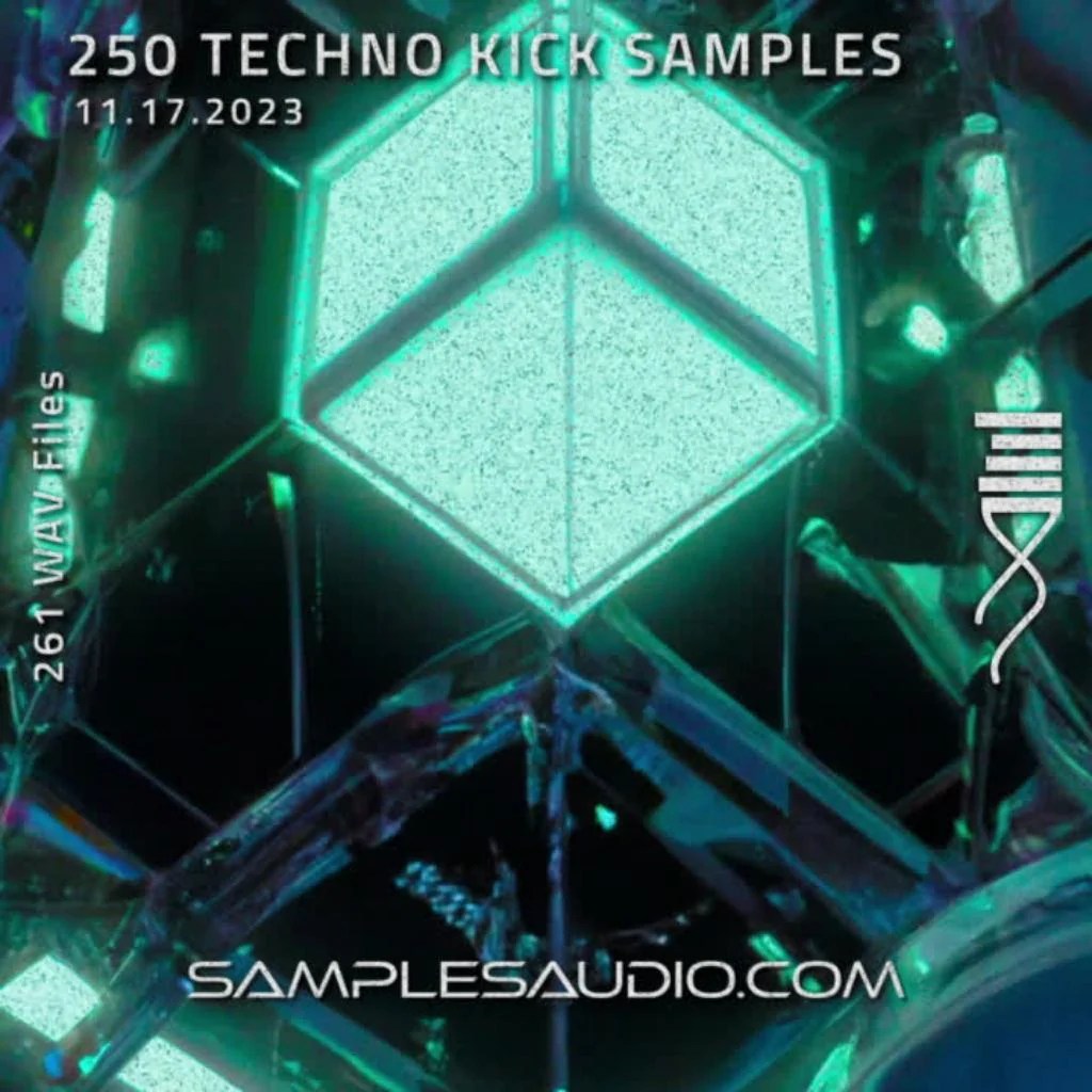 Free Pack 250 Techno Kick Samples Samplesaudio