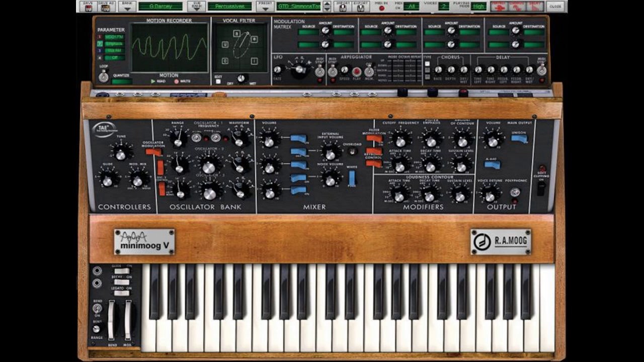 Arturia – Minimoog V Original v2.5.2 STANDALONE, VSTi, RTAS x86
