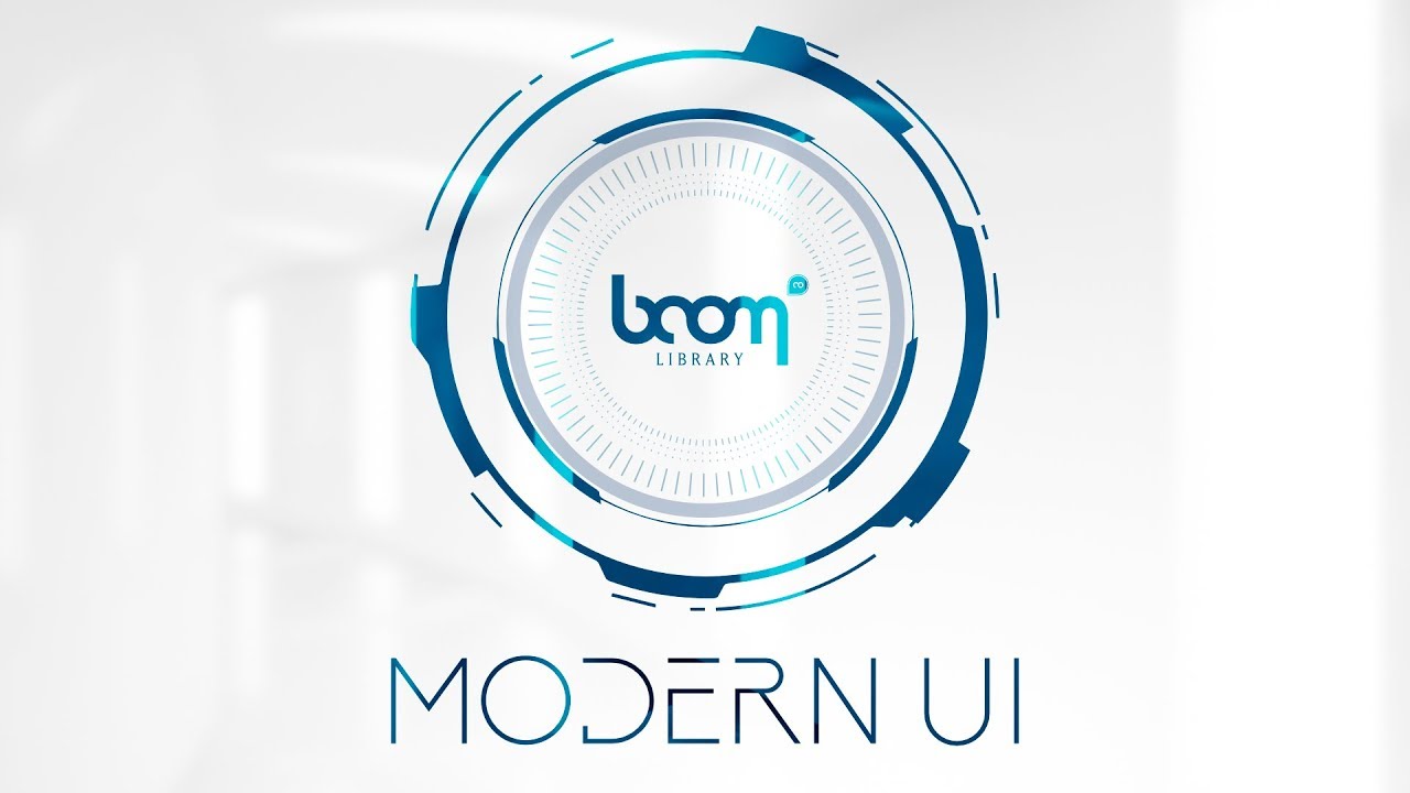 Boom Library – Modern UI (WAV)