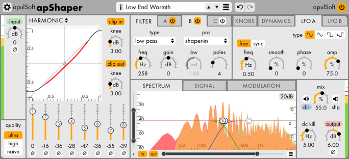 ApulSoft – apShaper v1.0.0 VST, VST3, AAX WIN.OSX x86 x64