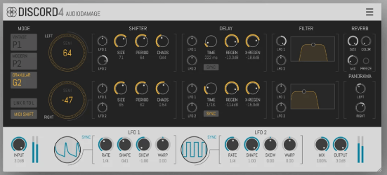 Audio Damage – AD044 Discord4 v4.0.9 VST, VST3, AAX, AU WIN.OSX x86 x64