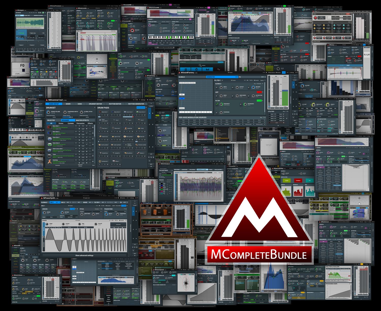 MeldaProduction – MCompleteBundle v13.05 VST, VST3, AAX, AU WIN.OSX x86 x64