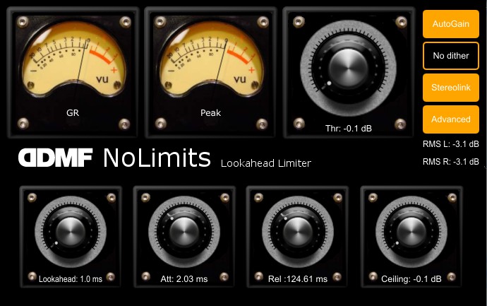 DDMF – NoLimits v1.2.0 VST, RTAS, AAX x86 x64
