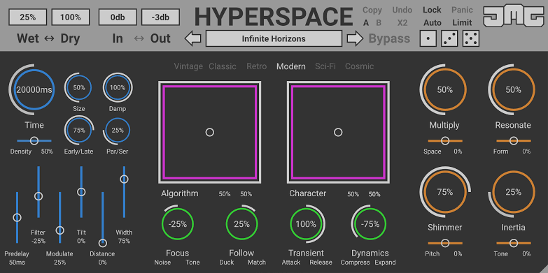 United Plugins & JMG Sound – Hyperspace v1.4 VST, VST3, AAX, AU WIN.OSX x86 x64