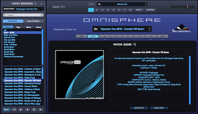 Plughugger – Operator One (OMNISPHERE)