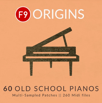 F9 Audio – F9 Origins 60 Old School Pianos (MIDI, WAV, KONTAKT)