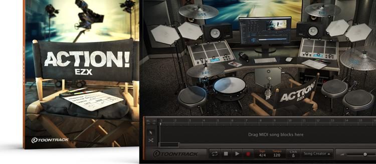 Toontrack – Action! EZX v 1.0.1 (SOUNDBANK) – Superior Drummer 3