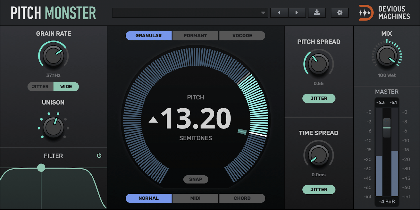 Devious Machines – Pitch Monster v1.0.20 VST, VST3, AAXx86 x64