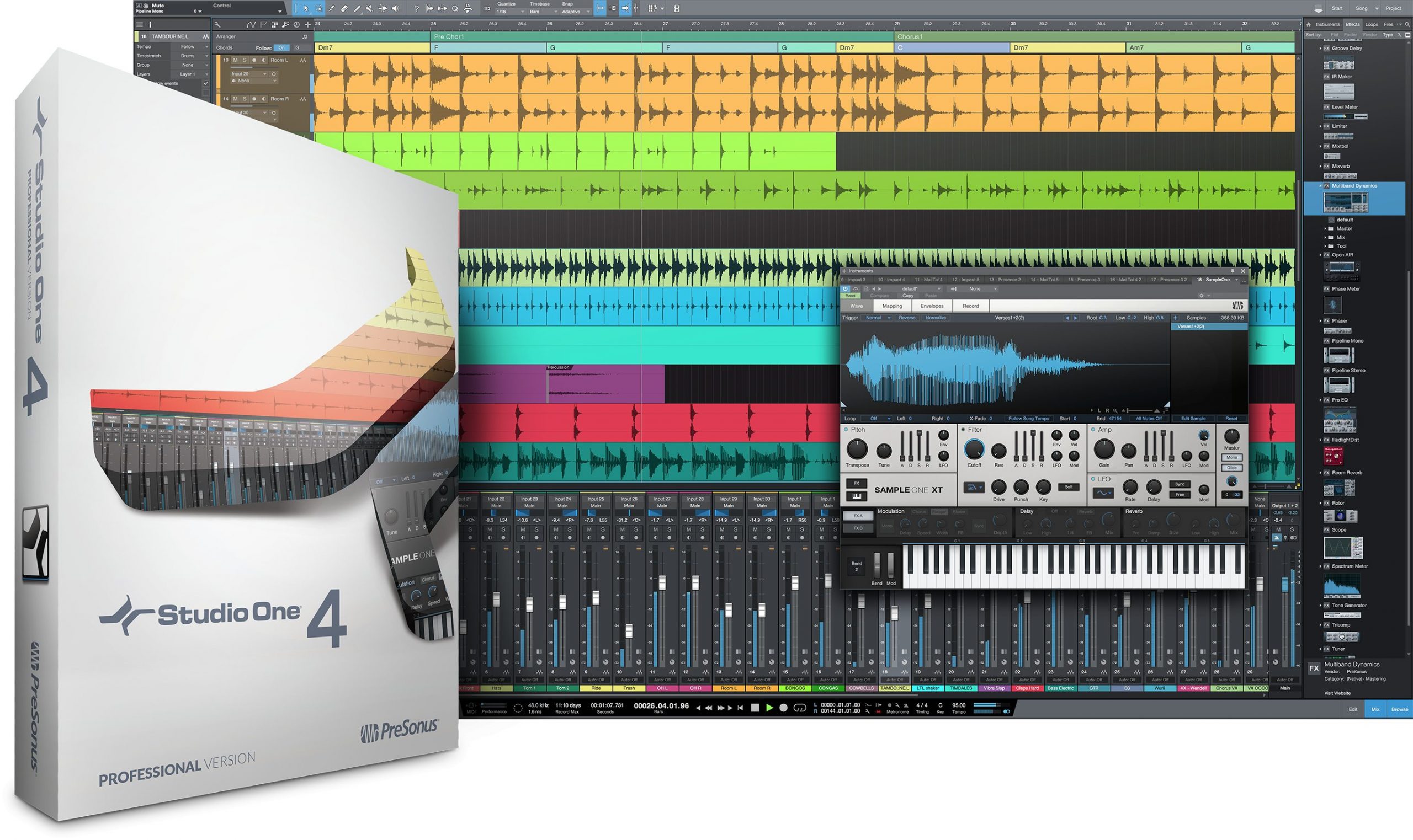 PreSonus – Studio One 4 Professional v4.6.0.55605 x64