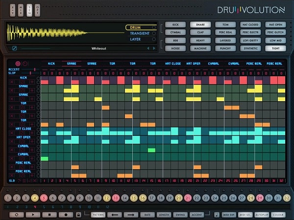 Wave Alchemy – Drumvolution for Live