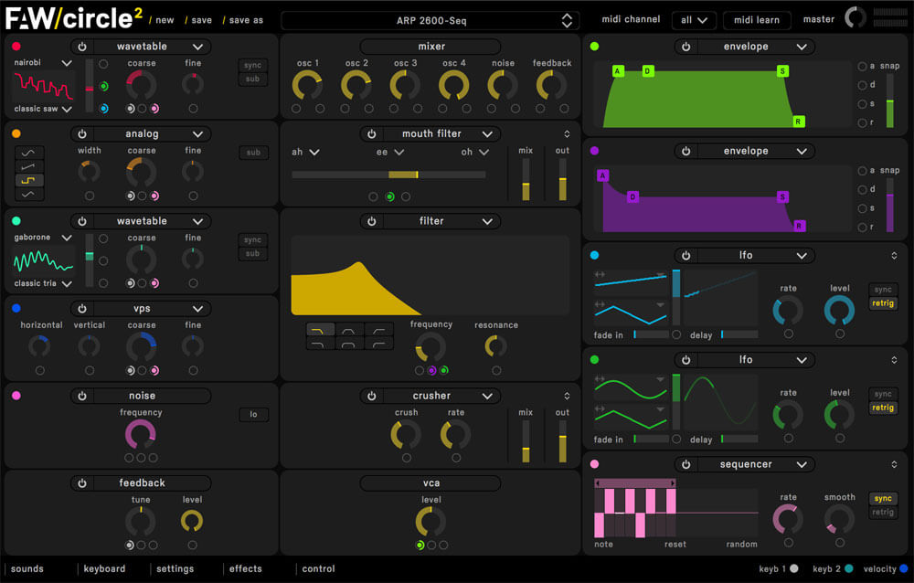Future Audio Workshop – Circle 2 v2.2.1 EXE, VSTi, AAX x86 x64