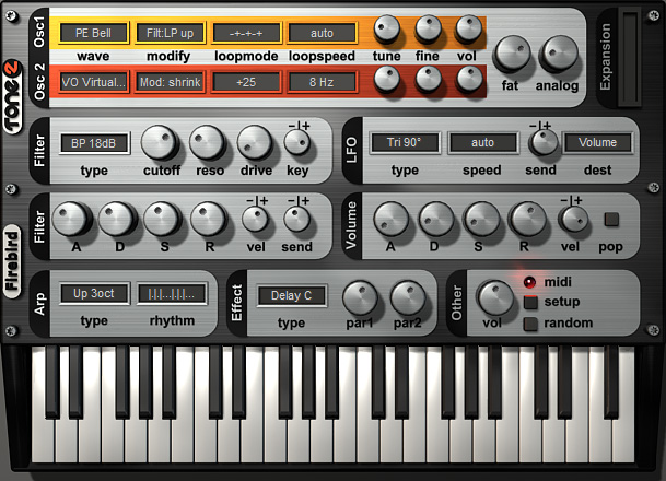 Tone2 – FireBird 2.1.0 VSTi x86