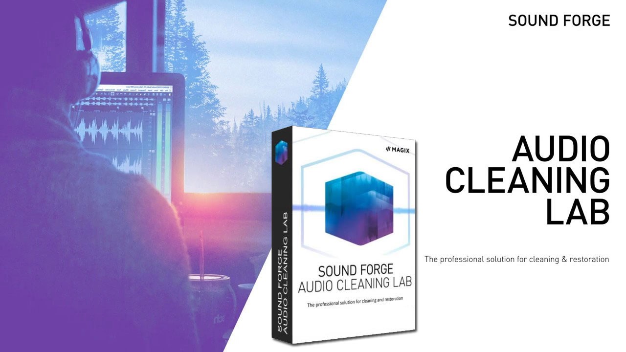 MAGIX – SOUND FORGE Audio Cleaning Lab v24.0.0.8 x64 + Portable