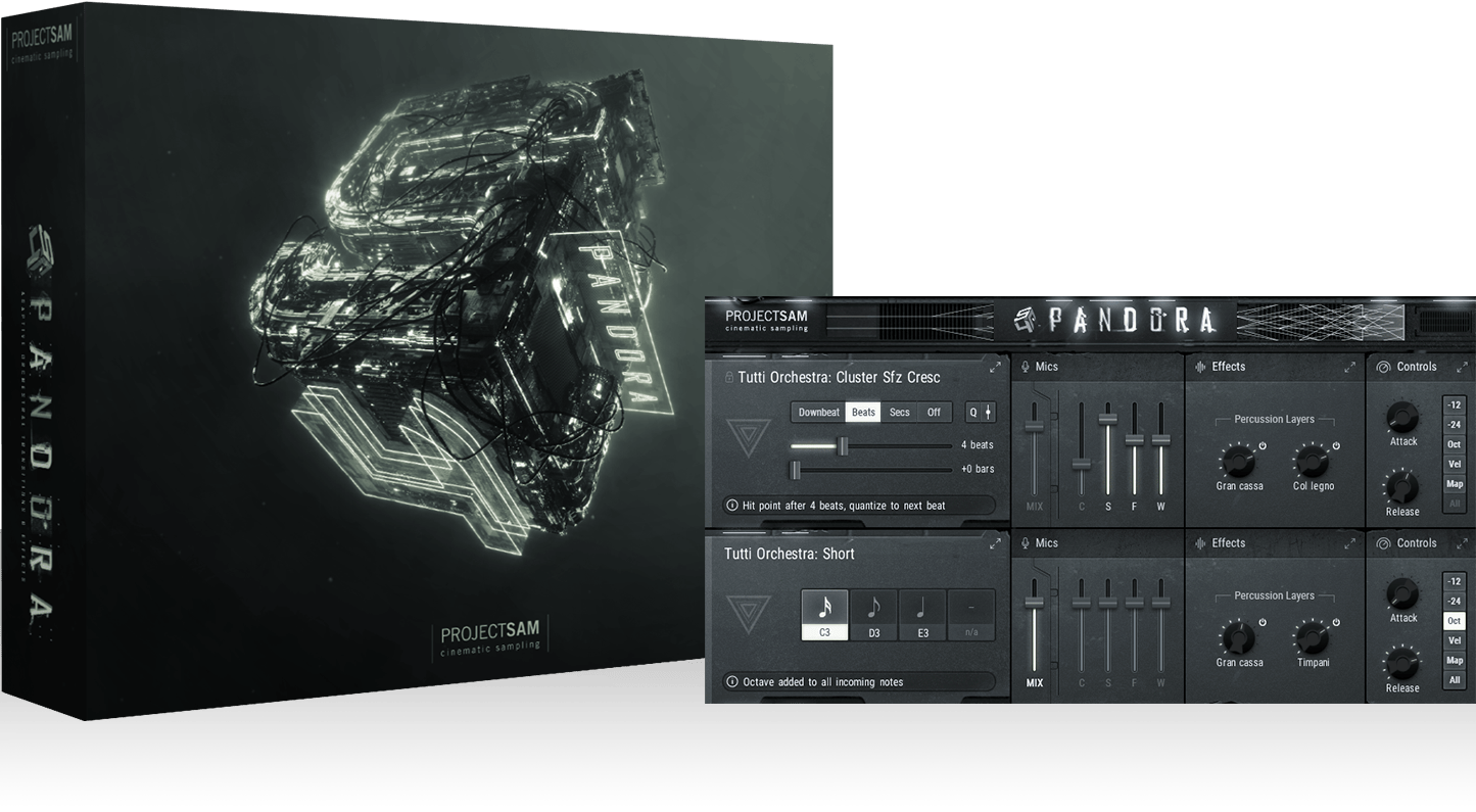 ProjectSAM – Symphobia 4 Pandora v1.0.6 (KONTAKT) Update