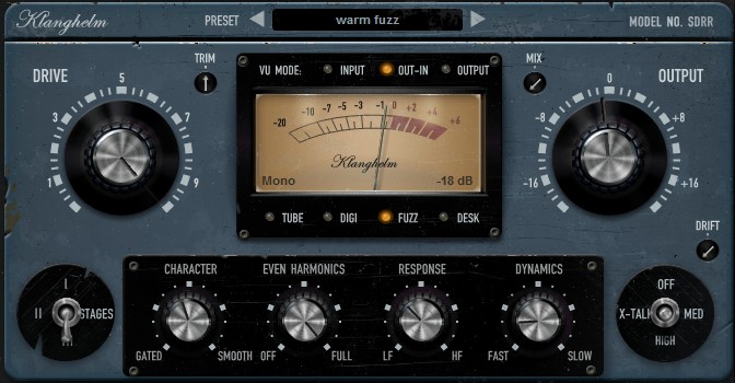 Klanghelm – SDRR 2 saturation chameleon 2.2.1 VST, AAX, AU WIN.OSX x64
