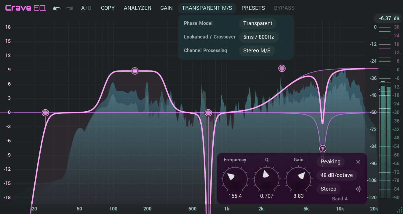 Crave DSP – Crave EQ 1.4.13 VST, VST3, AAX x86 x64