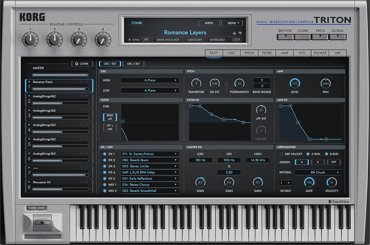 KORG – TRITON v1.0.1 EXE, VST x64