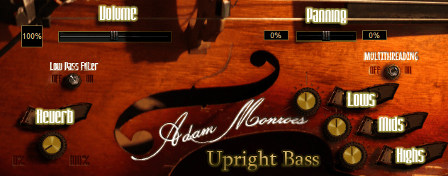 Adam Monroe’s Music – Upright Bass 1.6 VSTi, AAX, AUi WIN.OSX x86 x64