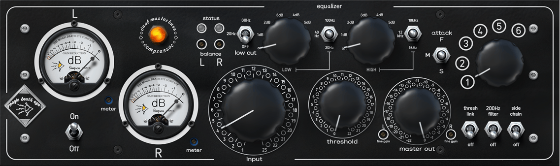 DDMF – MagicDeathEyeStereo 1.0.0 VST, VST3, AAX x86 x64