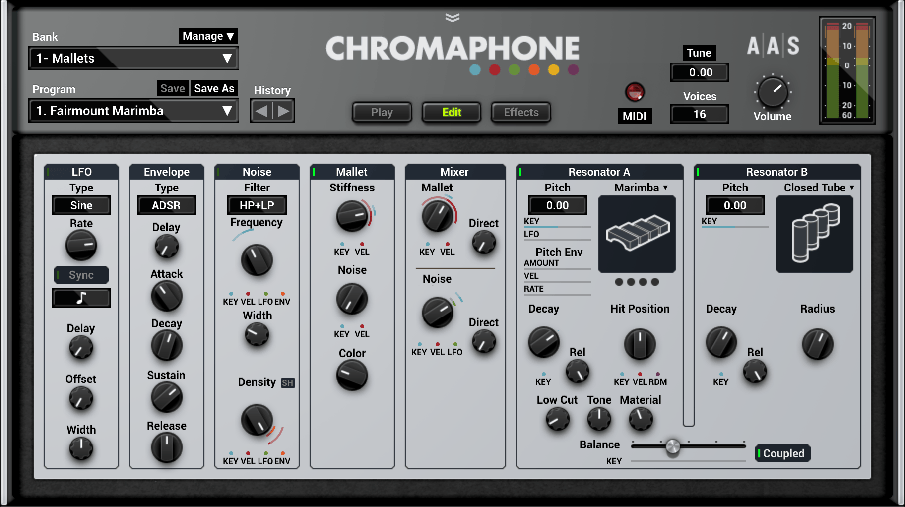 Applied Acoustics Systems – Chromaphone 2.2.2 STANDALONE, VSTi, VSTi3, AUi WIN.OSX x86 x64
