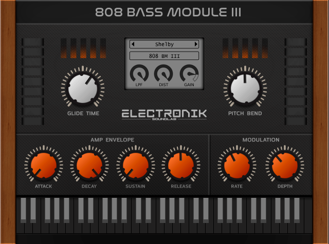 Electronik Sound Lab – 808 Bass Module III 3.4.0 VSTi, VSTi3, AUi WIN.OSX x64