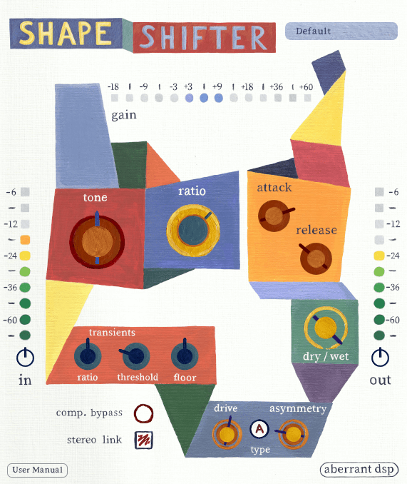 Aberrant DSP – ShapeShifter 1.0.0 VST3, AAX x64