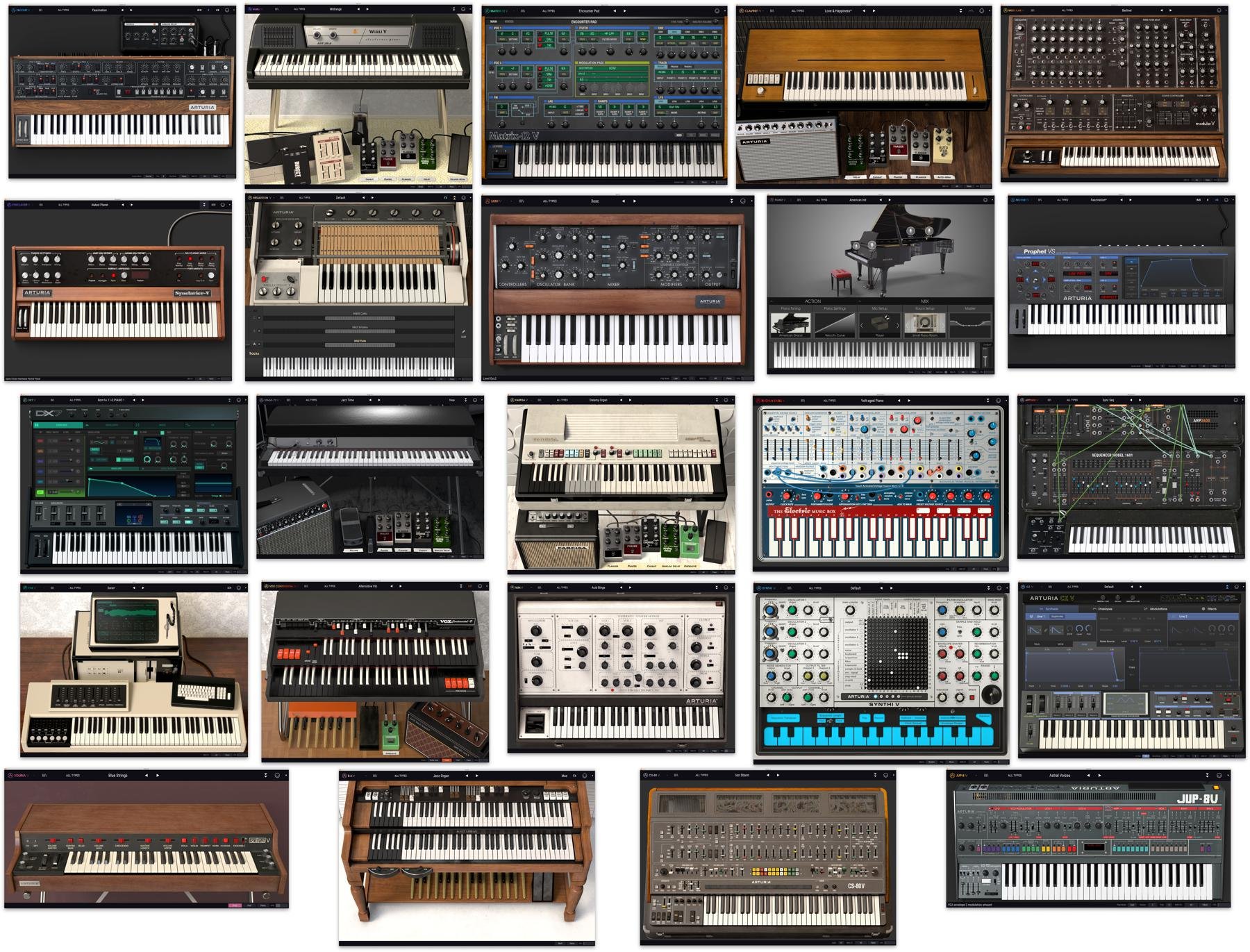Arturia – Synth Collection 2020.6 STANDALONE, VSTi, VSTi3, AAX x64 [06.2020]