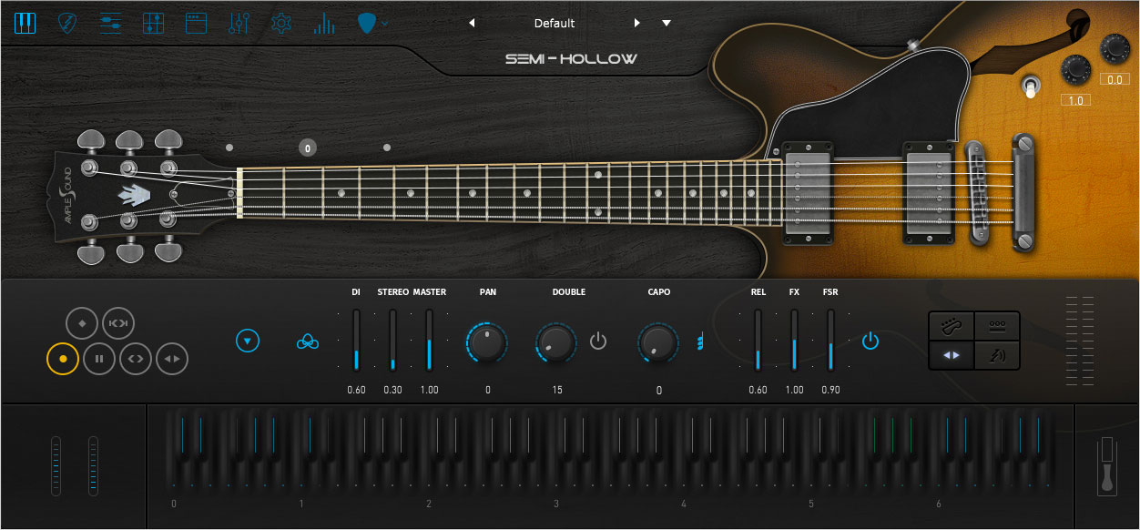 Ample Sound – Ample Guitar Semi Hollow III v3.1.0 STANDALONE, VSTi, VSTi3, AAX, AUi WIN.OSX x64