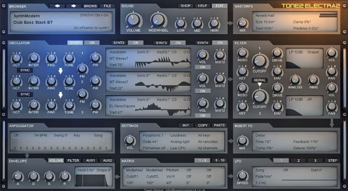 Tone2 – Electra 2.8.0 STANDALONE, VSTi x64