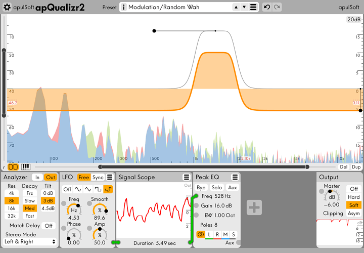 apulSoft – apQualizr 2 v2.3.0 VST, VST3, AAX, AU WIN.OSX x86 x64