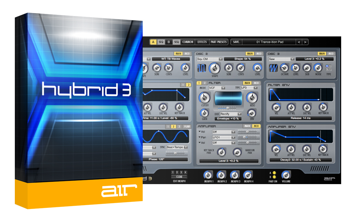 AIR Music Technology – Hybrid 3.0.7 R2 VSTi, AAX x86 x64
