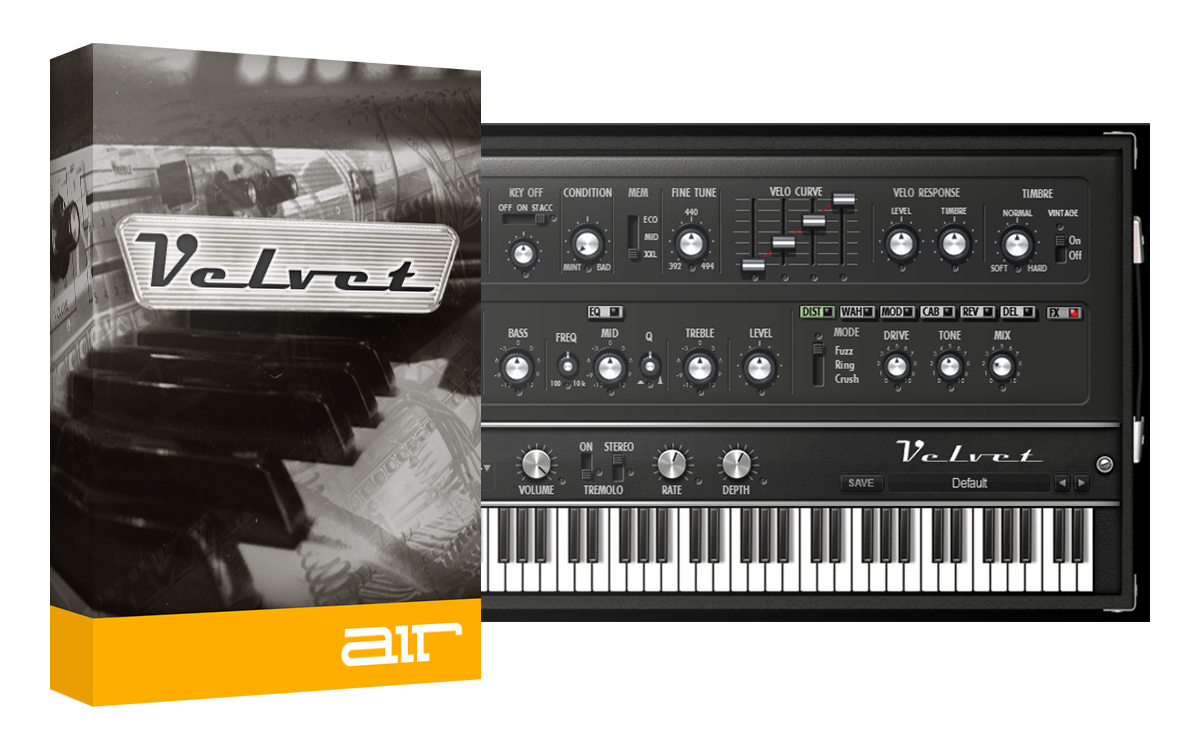 AIR Music Technology – Velvet 2.0.7 R2 VSTi, AAX x86 x64