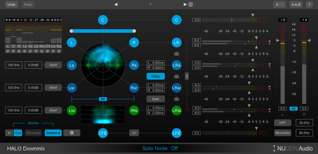 NuGen Audio – Halo Downmix 1.3.0.6 VST3, AAX x64