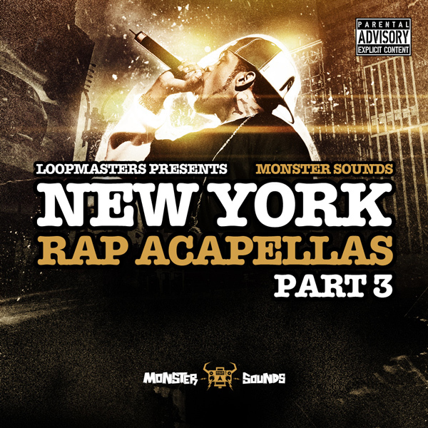 Monster Sounds – New York Rap Acapellas Vol 3
