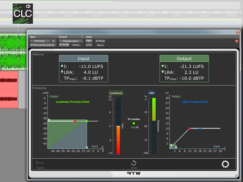 RTW – CLC – Continuous Loudness Control 4.1.2 STANDALONE, VST, VST3, AAX x64