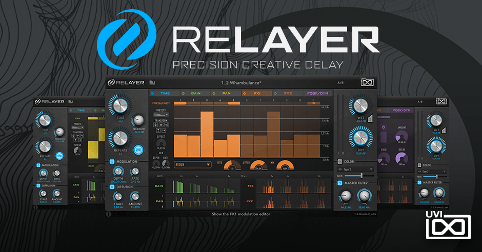 UVI – Relayer 1.5.2 VST, AAX x64