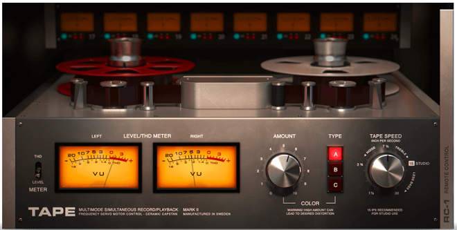 Softube – Tape v2.5.9 SSX, VST, VST3, AAX