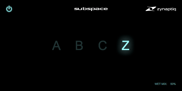 Zynaptiq – SUBSPACE 1.0.4 VST, VST3, RTAS, AAX x86 x64