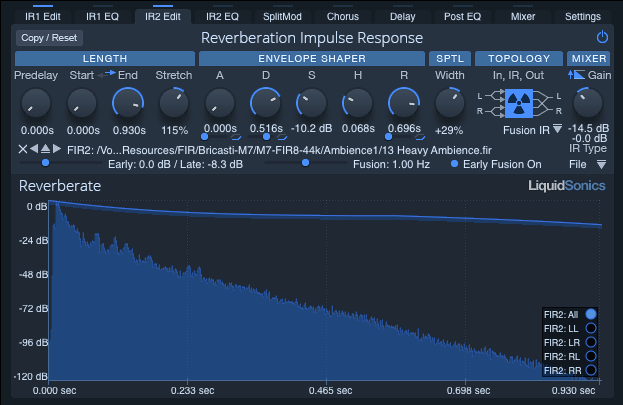 LiquidSonics – Reverberate 3.1.2 VST, VST3, AAX x64
