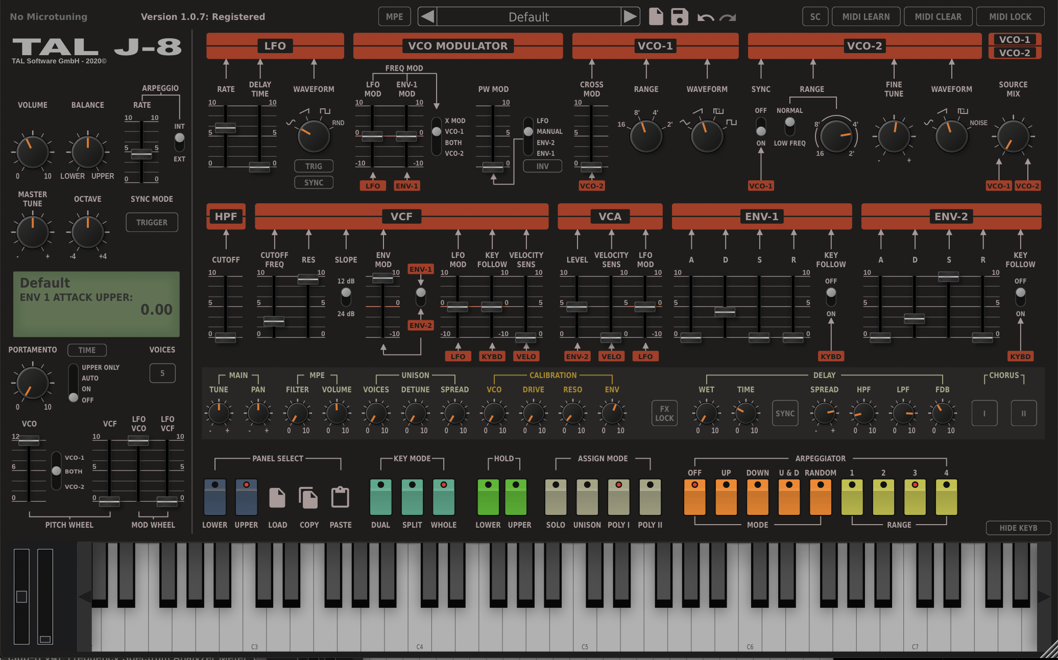 TAL Software – TAL-J-8 v1.2.5 VSTi, VSTi3, AAX x64