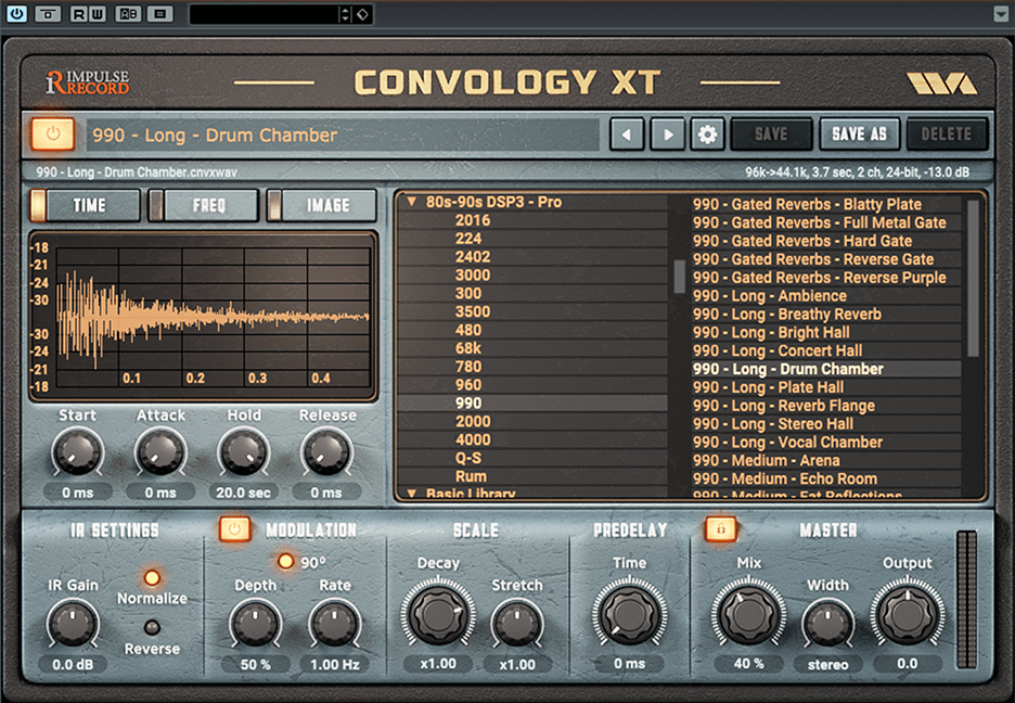 Impulse Record – Convology – Vintage Reverb Bundle (WAV)