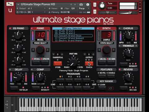 Ultimate Stage Pianos HD KONTAKT 1.0 VST x86 x64